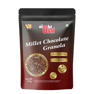 8AM Millet Chocolate Granola, 375g