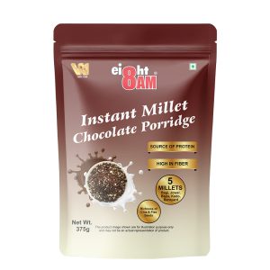 8AM Instant Millet Chocolate Porridge, 375g