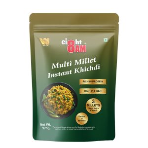 8AM Multi Millet Instant Khichdi, 375g