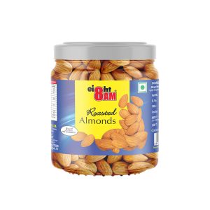 8AM Roasted Almonds Can, 200g