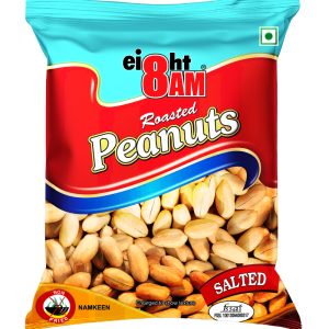 8AM Salted Peanuts, 140g