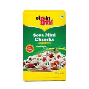 8AM Soya Chunks Mini, 200g