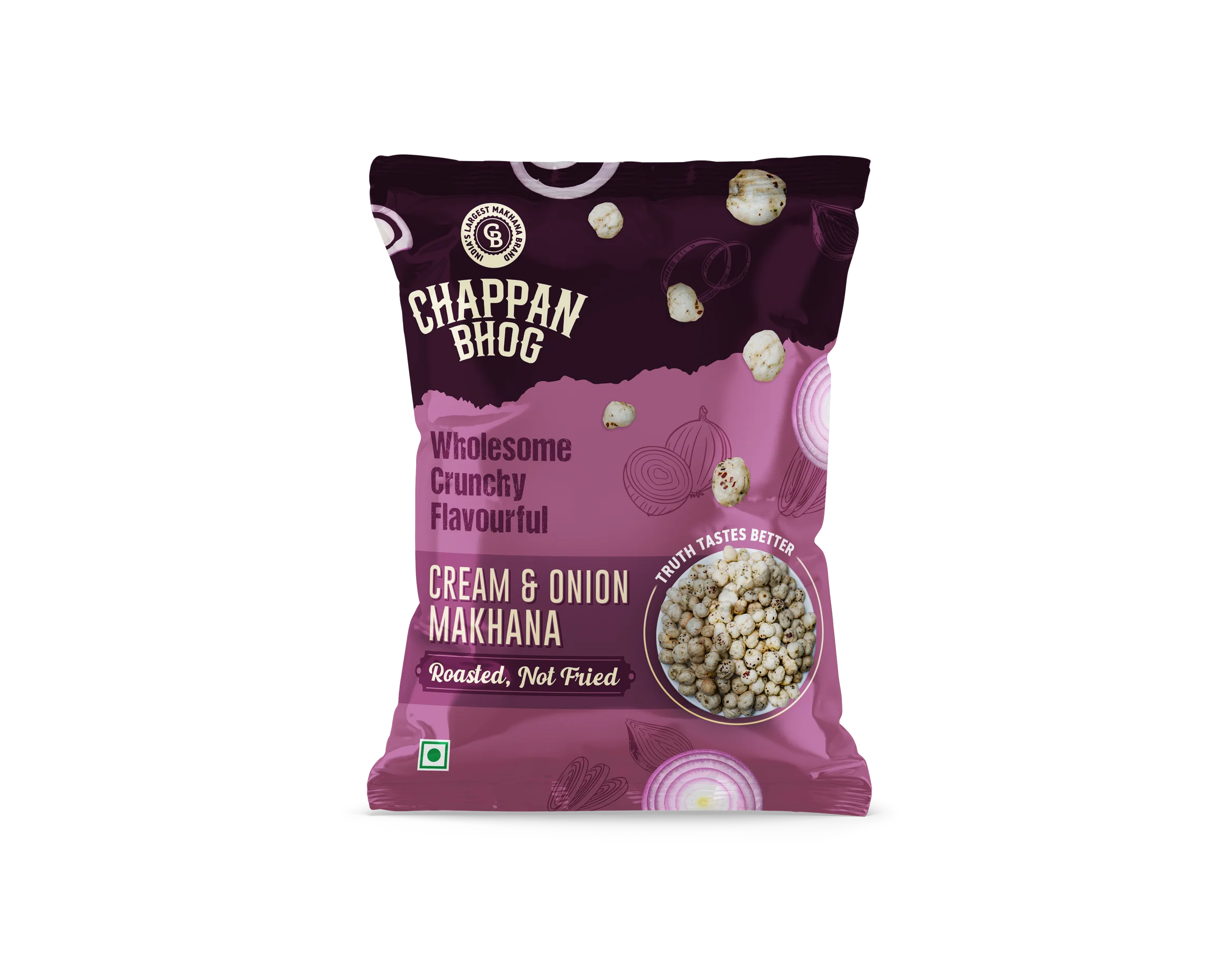Chappan Bhog Cream & Onion Makhana