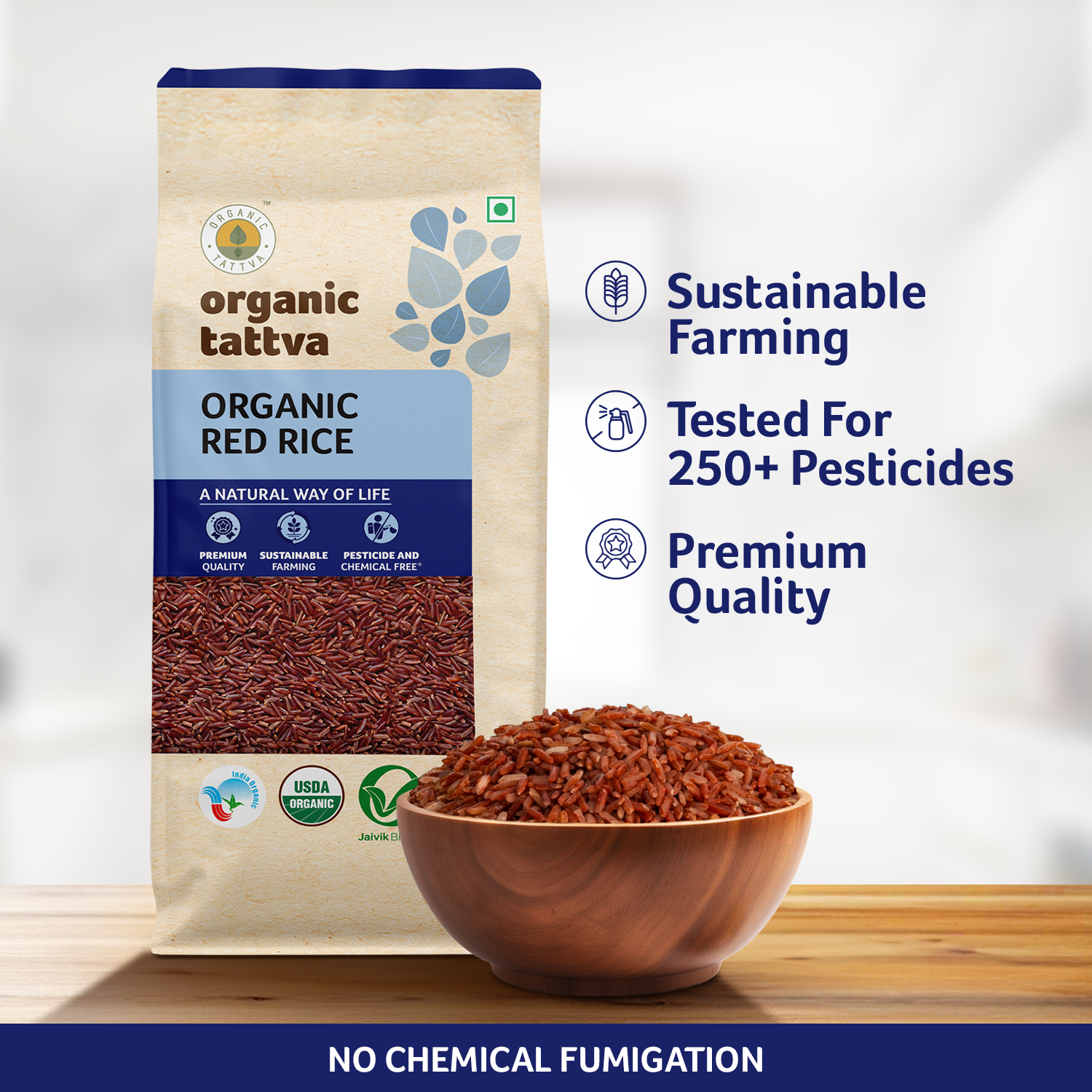 Organic Red Rice