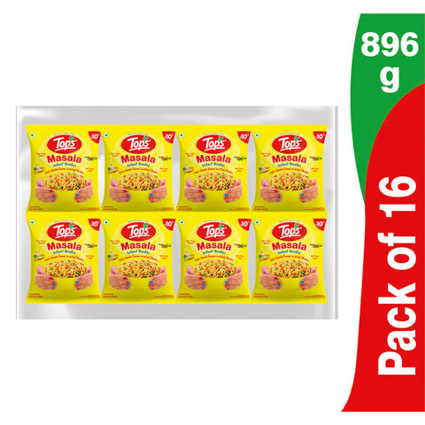 Tops Instant Masala Noodles -896g (16 pouches x 56g)