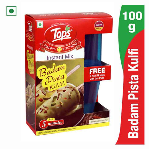 Tops Instant Mix Badam Pista Kulfi- 100g Mono Carton