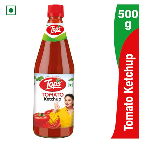 Tops Tomato Ketchup - 500g. Glass Bottle